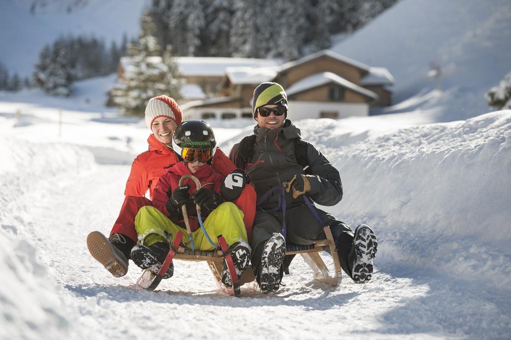 Ferienwohnungen Unterluimes Telfes im Stubai Exteriör bild